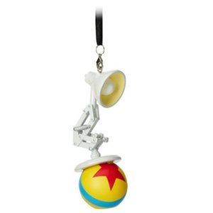 Disney Parks Pixar Luxo Jr Lamp with Ball Ornament NEW